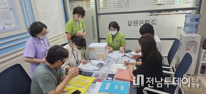 목포시가 전국(장애인)체전을 앞두고 응급의료지원 체계구축을 위해 각 병원에 협조를 구하고 있다.