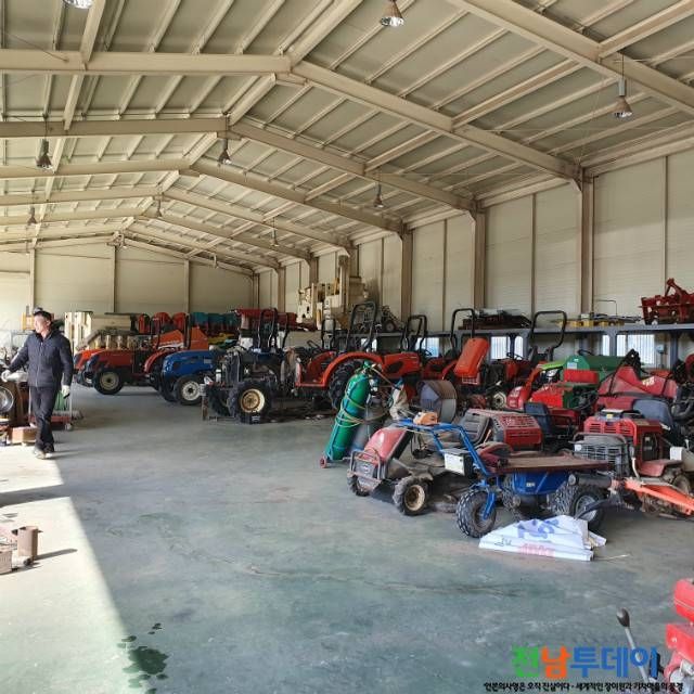 나주시.4월부터 농기계 임대 주말 비상근무