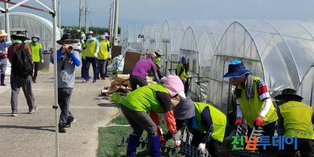수해피해 달성군 지원현장