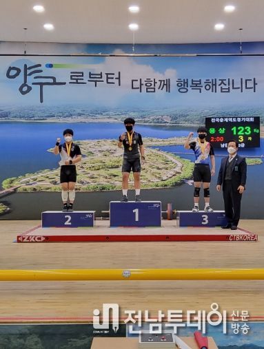 광주체육중학교 역도부, ‘2022 전국춘계역도대회’ 금3·동3 획득