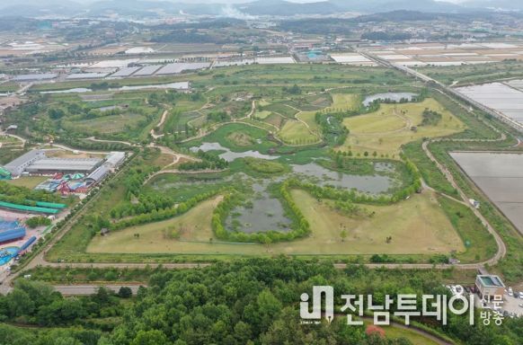 함평파크골프장 전경