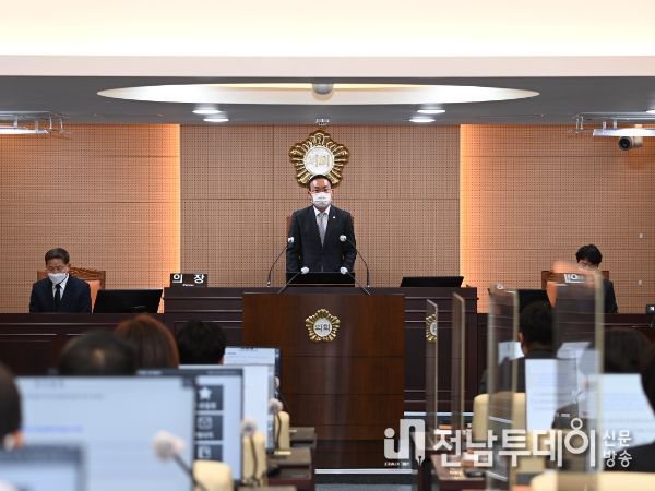 광주 북구의회 제281회 임시회 마무리