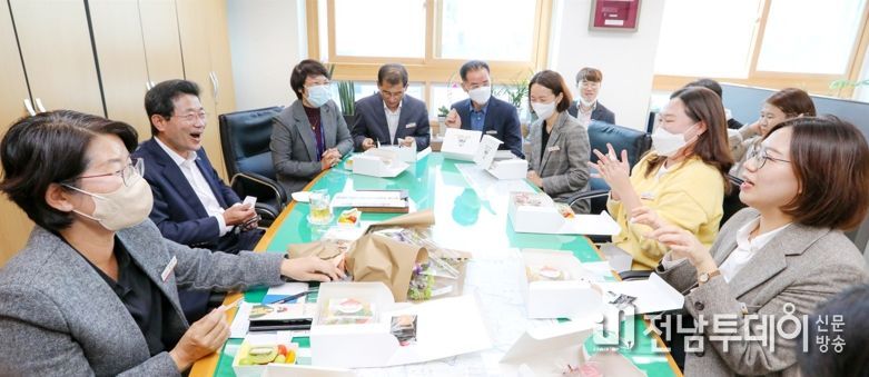 정인화 광양시장, 소통·공감 위해 직원과 대화의 시간 가져