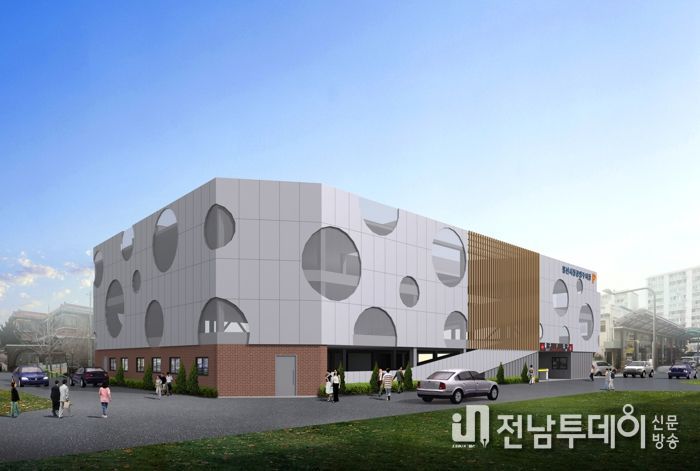 광주광역시 남구, 내년 4월 봉선시장에 대형 주차타워 문 연다