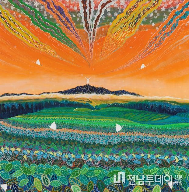 문형선, Space-Utopia(영보 선암마을 녹차밭)
