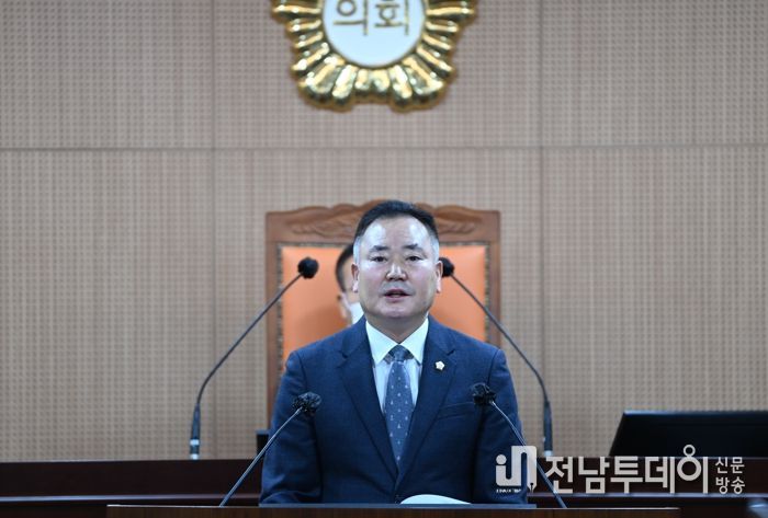 북구의회 김건안 의원, 말바우시장 제2주차장 활용방안 제안
