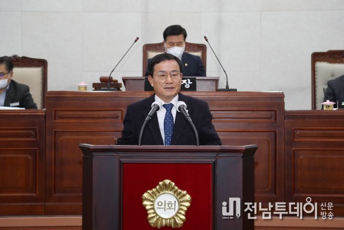 장흥군의회 김기용 의원, 장흥군 공립 노인요양병원 설치 요청