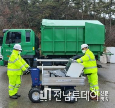 신안군, 폐가전 무상방문수거 서비스 도입