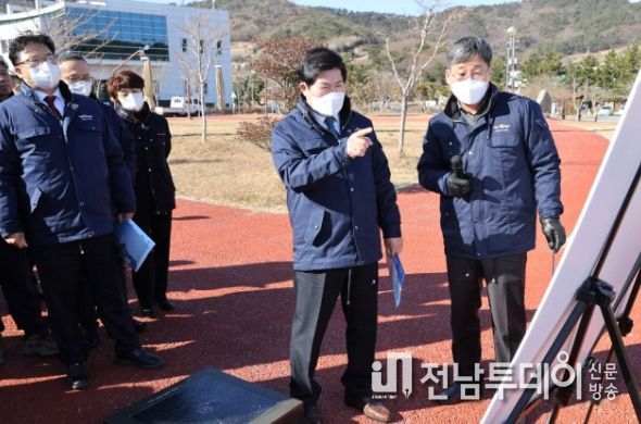 공영민 고흥군수, 새해 첫 현장행보