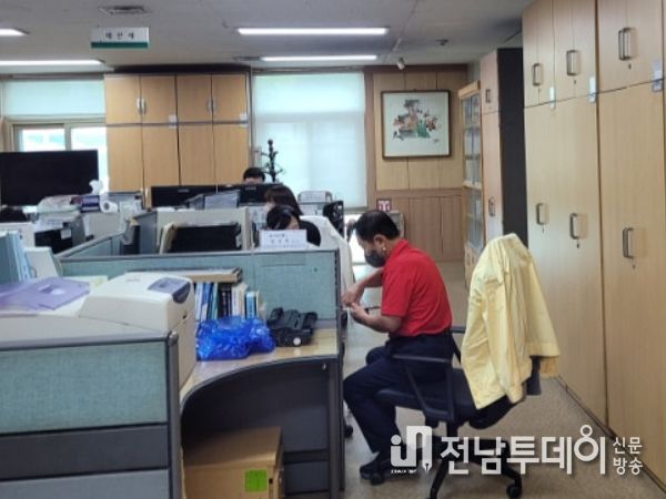 2022. 7. 재산세 야간민원상담 중