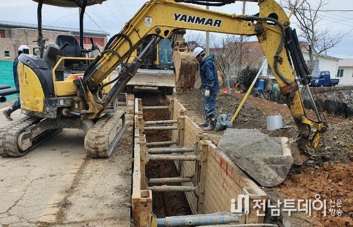 완도군, 국비 93억 투입 하수도 정비 사업 추진 박차