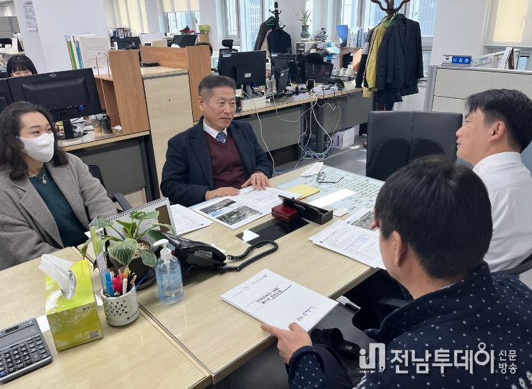행정안전부 방문한 안우진 제주시 부시장