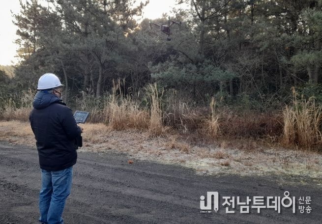 드론으로 산림병해충 정밀 예찰