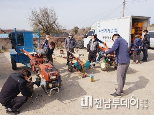 광양시, 농업기계 순회수리, 환영하는 농업인