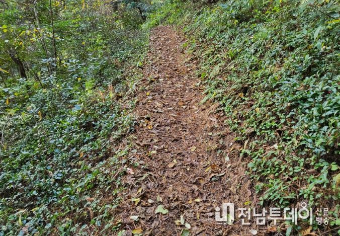 오름탐방로 정비(달산봉보행매트)