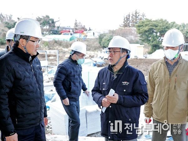 강병삼 제주시장, 업사이클링센터 사업장 현장점검