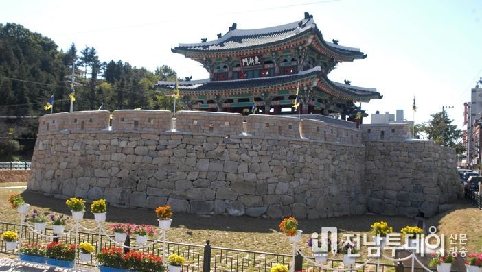 문화재 보수정비- 나주읍성(동점문)