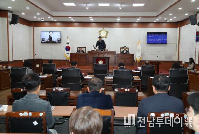 장흥군의회, 제280회 임시회 개의