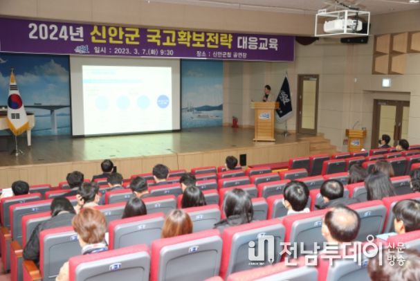 신안군, 2024년 국고확보 대응전략 교육 및 회의 개최