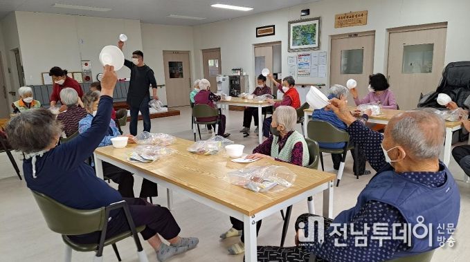 광양시, 어르신 등 체험활동 건강꾸러미 지원