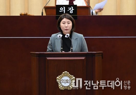 발언 중인 김형미 의원(사진 = 김형미 의원 제공)