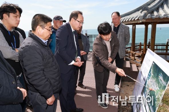 강병삼 제주시장, 추자도 방문하여 주민과 소통