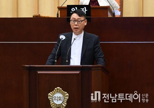 발언 중인 오광록 의원(사진 = 오광록 의원 제공)