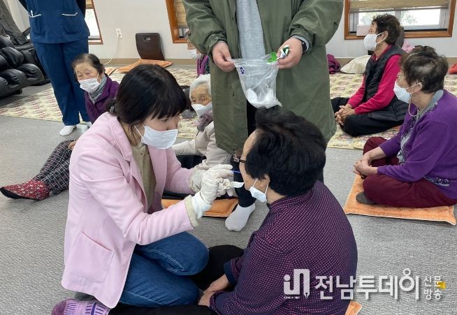 경로당 어르신 구강건강 교실