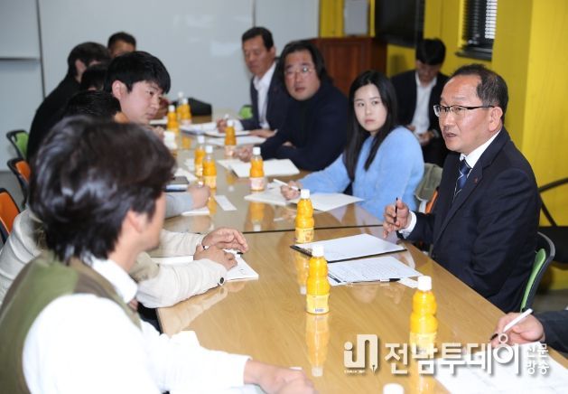 청년농업인과의 간담회