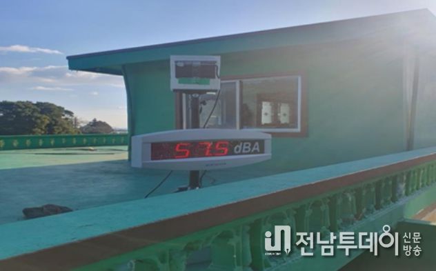 실시간 소음무선 모니터링 장비(남원읍 신흥로)