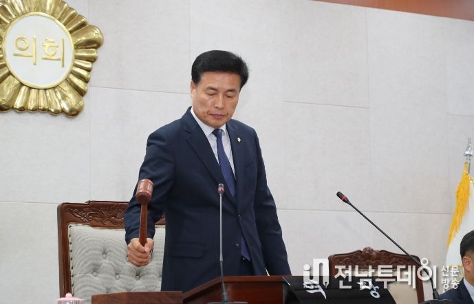 장흥군의회, 제281회 임시회 개의