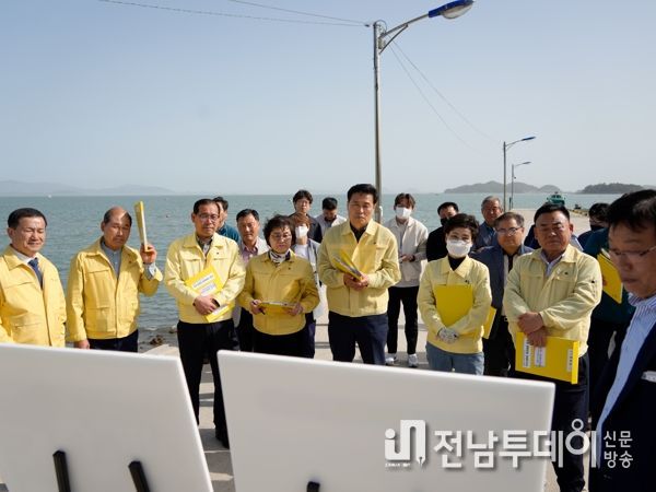 장흥군의회, 군정 주요사업장 현장방문 실시