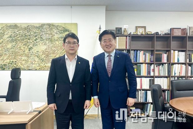오영훈제주도지사, 문화재청 방문