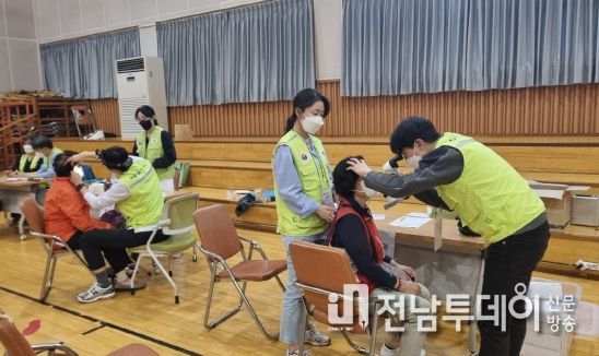 전라남도의사회, 광양시 다압면민 대상 의료봉사 실시