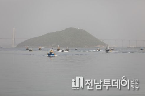 신안군, ‘1004섬 도다리 낚시대회’ 성황리에 개최