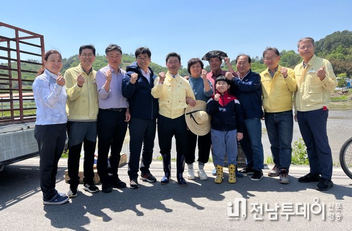 광양시, 올해 첫 모내기 실시