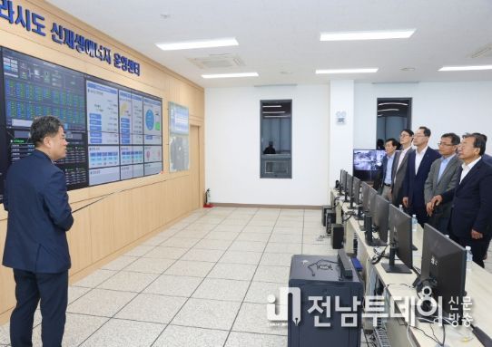 이정현 균형위 전략기획위원장 해남 솔라시도 기업도시 방문