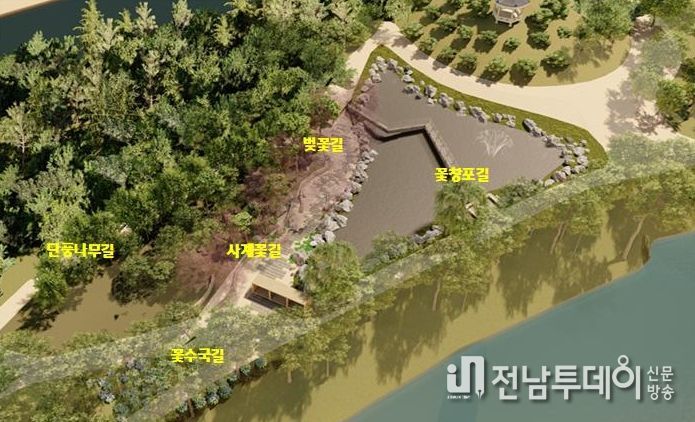 광양시, 솔밭섬 내 공동체 정원 조성