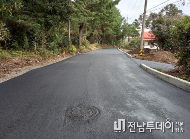 농로 및 배수로 정비사업 후