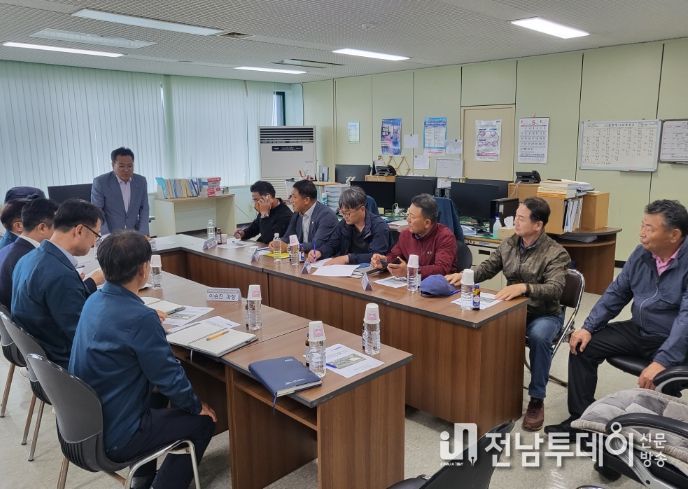 하수처리장 주변지역 주민대표와의 현장 대화