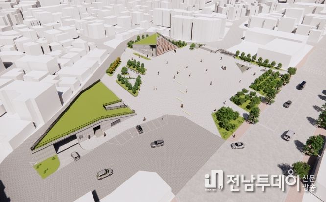 서귀포시 문화광장 조감도