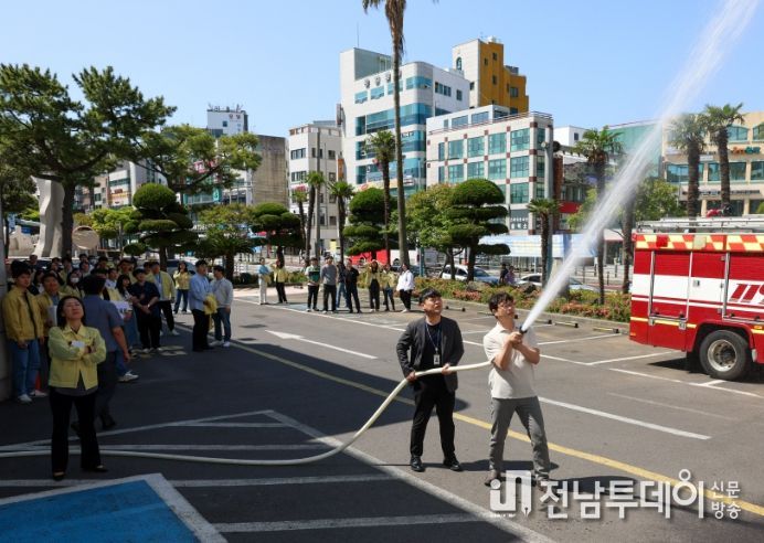 공공기관 합동 소방훈련
