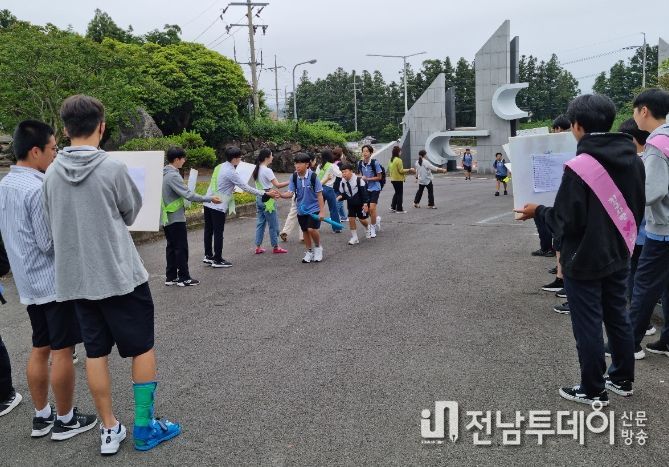 학생⁃학부모⁃교사가 함께하는 생명존중 및 학교폭력예방 캠페인