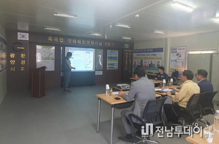 광양시, 우수기 대비 건설 현장 일제점검 실시