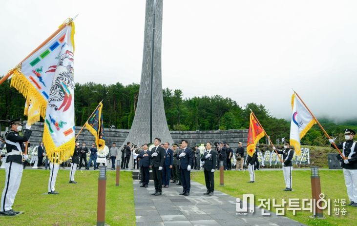 제주도, ‘위대한 헌신, 영원히 가슴에’ 제68회 현충일 추념식