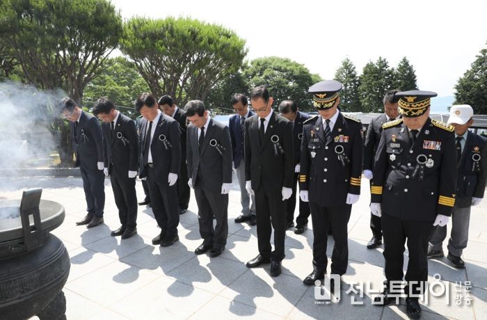 광양시, 제68회 현충일 추념식 개최