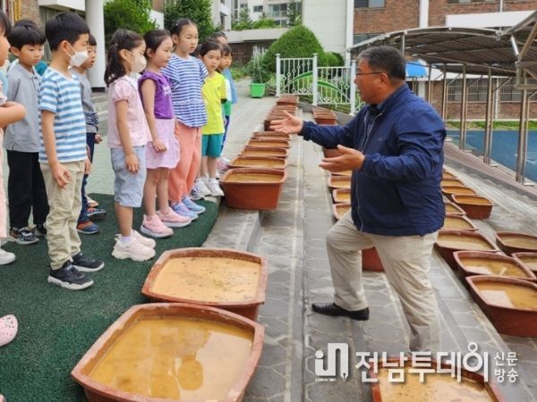 해남군“도시학교에서 친환경 쌀 키워요”