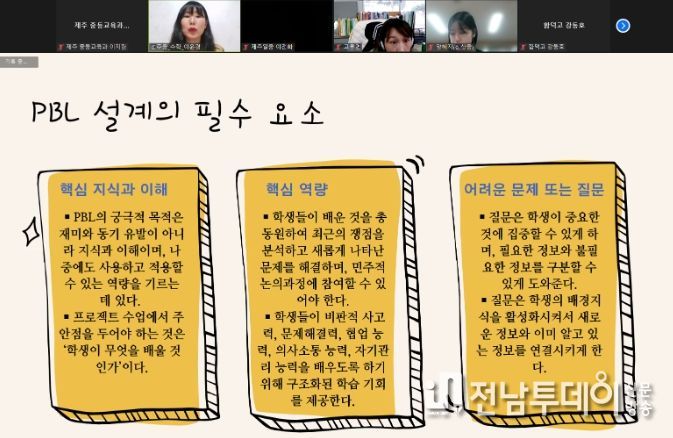 수업 사례 나눔 확산을 위한 변화와 성장 수업프로젝트 워크숍