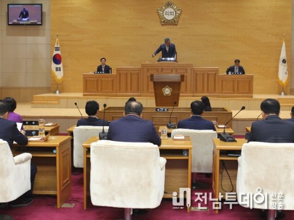 신안군의회 제312회 제1차 정례회 개회