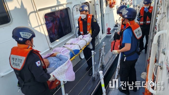 완도해경, 폭염 속 섬마을 응급환자 3명 징검다리 역할 톡톡